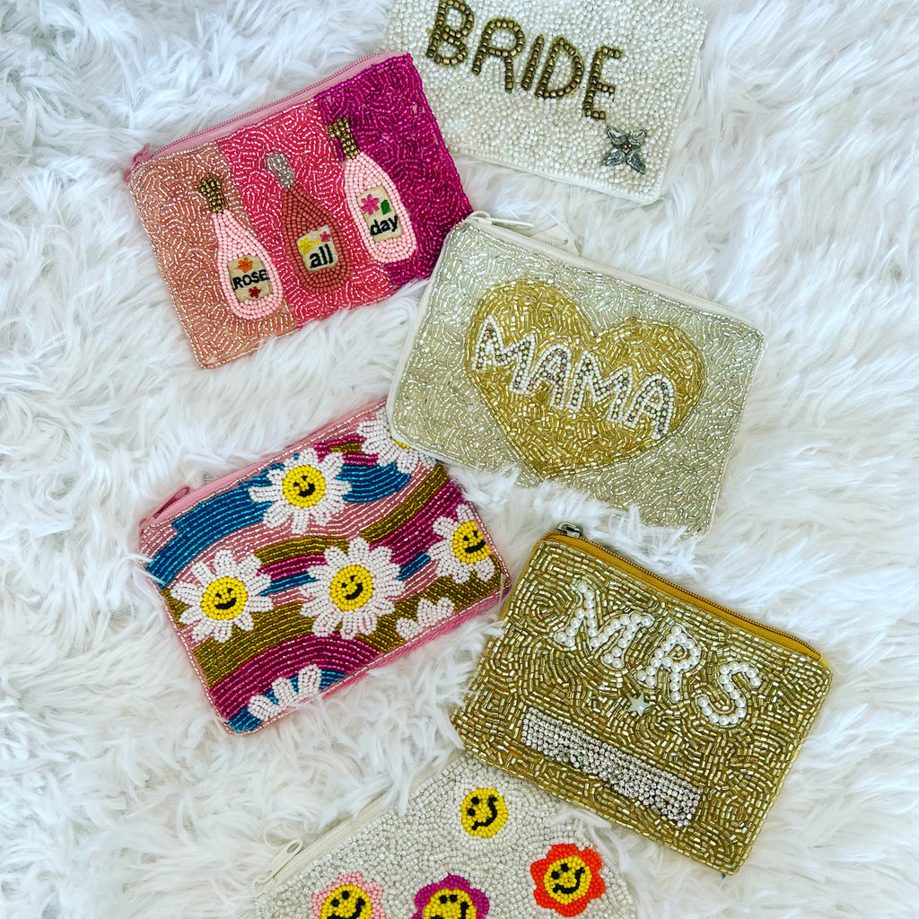 Beaded Zipper Pouches – Moments to Remember
