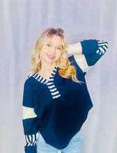 Solids and Stripes Pullover