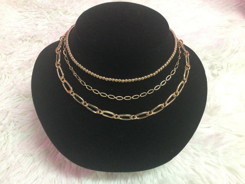 Layered Chunky Gold Chain