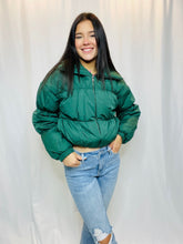 Forest Green Puffer Jacket