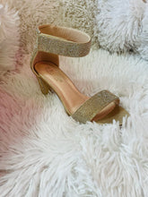 Nicky- Gold Shimmer Heel