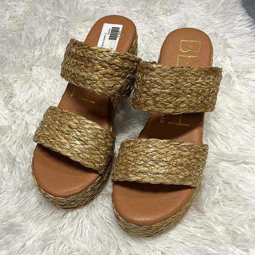 Ocean Avenue Cognac Chunky Sandal