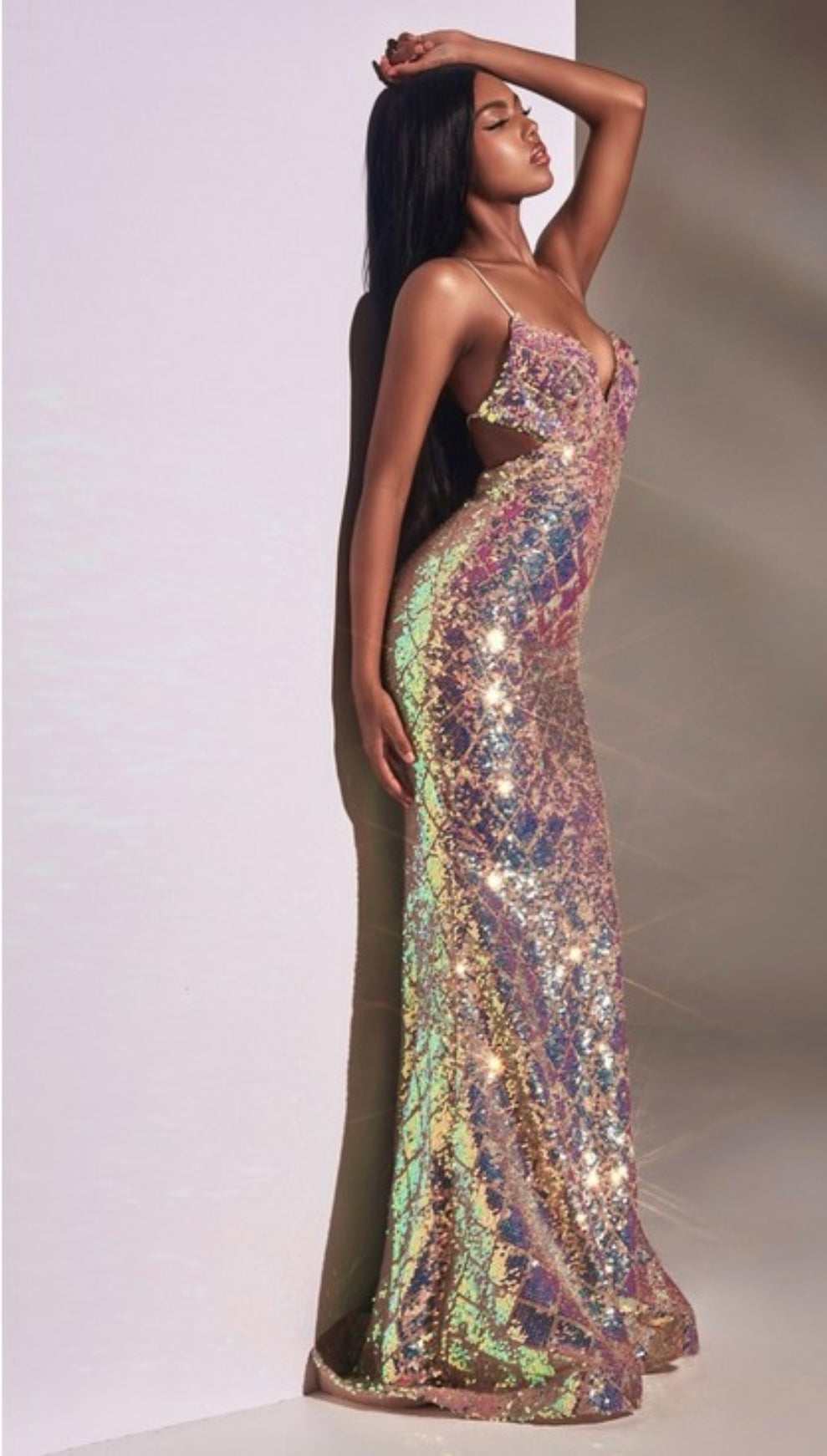 Opal Crocodile Sequin Dress – Moments to Remember