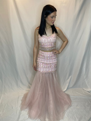 Angela & Alison Two Piece Prom Dress